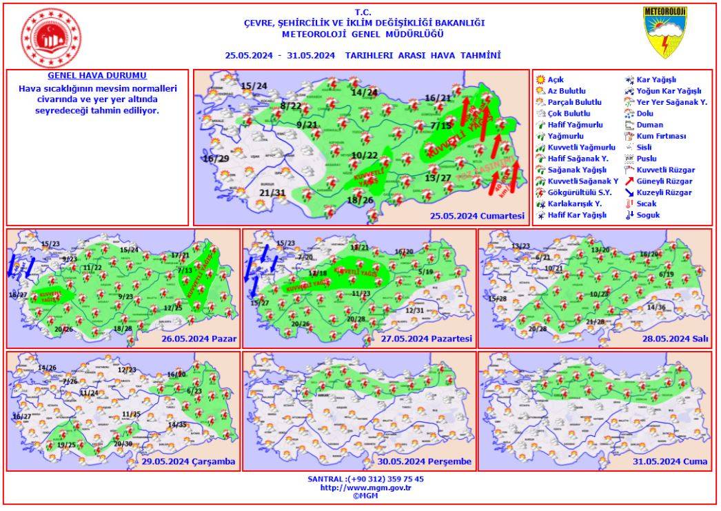 Meteorolojiden bölge ve saat verip uyardı! Fırtına geliyor 6